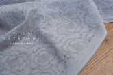 Japanese Fabric Textured Voile - floral - D - 50cm